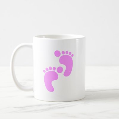 Cute Sweet Footsteps Funny Shirt Mugs