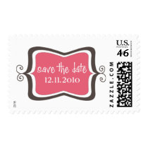Cute Swirl Save the Date