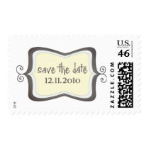 Cute Swirl Save the Date
