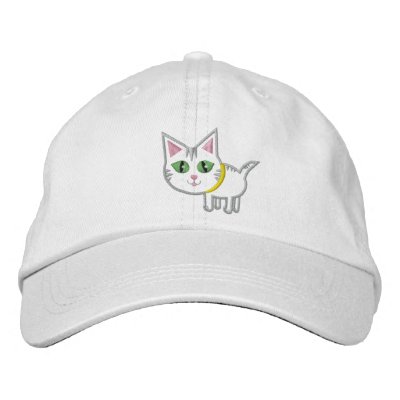 cat in hat hat. Cute Tabby Kitty Cat Hat / Cap