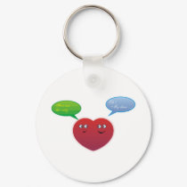 cute talking conversation heart keychains by doonidesigns cute talking conversation heart keychains