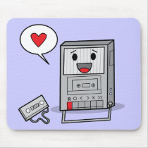 Cute Tape Player - Mouse Pad mousepads by andymcnally Cute Tape Player - Mouse Pad mousepads