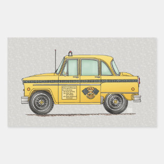 Taxi Cab Stickers | Zazzle