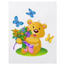 Cute teddy bear flyers