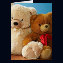 Cute Teddy Bear Friends cards