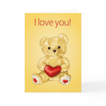 Cute Teddy Hypnotist Valentine cards