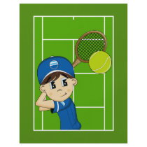 Cute Tennis Boy Flyer