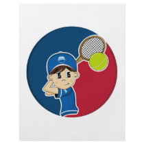 Cute Tennis Boy Flyer