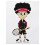 Cute Tennis Boy Flyer