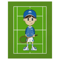 Cute Tennis Boy Flyer