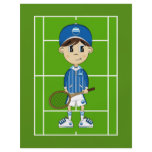 Cute Tennis Boy Flyer