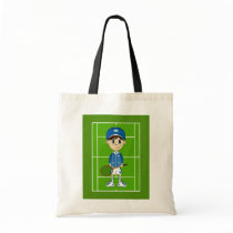 Cute Tennis Boy Tote Bag