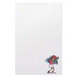 Cute Tennis Girl Stationery Paper