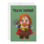 Cute Thor Invitation