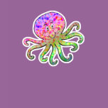 cute tie dye octopus