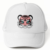 Cute Tiger Cotton Candy hats