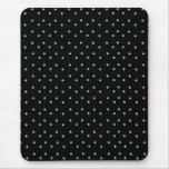 Cute Tiny Blue Stars Mouse Pad
