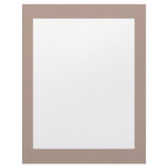 Cute tiny brown flowers on pink background letterhead template