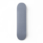 Cute tiny light blue birds with twisted tail aroun skateboard deck