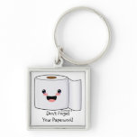 Cute Toilet Paper Keychain