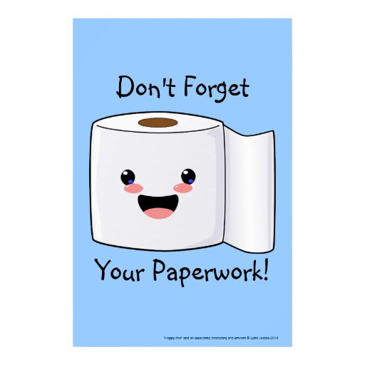 Cute Toilet Paper Poster Print | Zazzle Cute Toilet Paper Poster Print | Zazzle