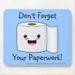 Cute Toilet Paper Roll Mousepad