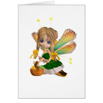Cute Toon Easter Fairy - 2 cards