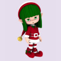 Cute Toon Elf Holiday T-Shirt