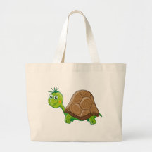 Cute Tortoise Tote Bags