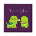 cute Tortoises in love Magnet