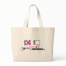 Cute Tote Bag 4 Girls - False Eyelashes by spicycupcakes Cute Tote Bag 4 Girls - False Eyelashes