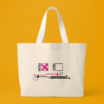 Cute Tote Bag 4 Girls - False Eyelashes by spicycupcakes Cute Tote Bag 4 Girls - False Eyelashes