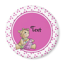 Cute toy teddy design magnets
