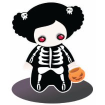 Cute Trick-or-Treat Halloween Shirt - Girl's Shirt