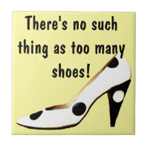 Cute Trivet  For Women Who Love Shoes Tile
