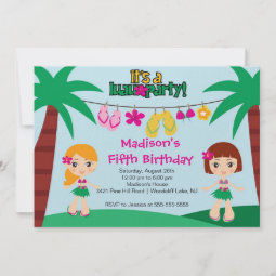 Luau Birthday Party Ideas on Birthday  Girl Birthday Party Ideas