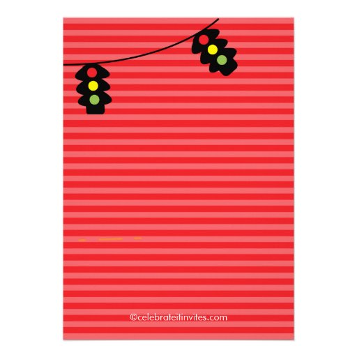 Cute Trucks & Cars Birthday Party Invitation