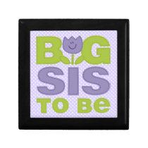 Cute Tulip Big Sister To Be Gift Box gift boxes