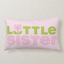 Cute Tulip Little Sister Pillow pillows