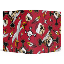 Cute Turban Pirate Binder