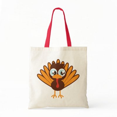 Cute Turkey Bag by nyxxie