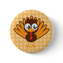 Cute Turkey Pin