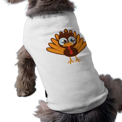 Cute Turkey pet clothing