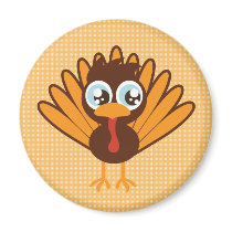 Cute Turkey magnets
