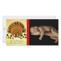 Cute Turkey photo cards