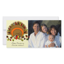 Cute Turkey photo cards