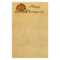Cute Turkey stationery
