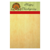 Cute Turkey stationery
