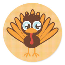 Cute Turkey stickers