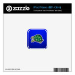 Cute Turtle; Blue Decals For iPod Nano 6G